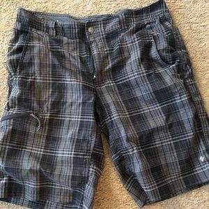 Columbia gray and tan men’s shorts bundle